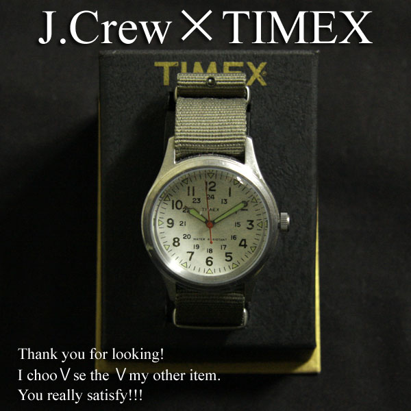 BRAND LIST ＞ J.CREW ＞ 時計 ＞ TIMEX FOR J.CREW ジェイ