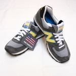 NEW BALANCE j[oX 574 made in USA Xj[J[ jOV[YYgray O[