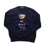 POLO RALPH LAUREN POLO BEAR FLAG SWEATER |xA[ jbg Z[^[ lCr[ 