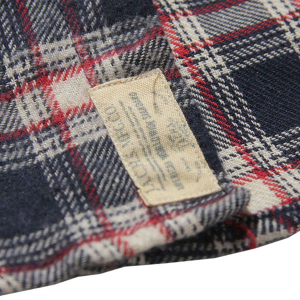 BRAND LIST ＞ ＞ シャツ ＞ チェック フランネル シャツ ネルシャツ チェックシャツ078  ネイビー レッド ホワイト