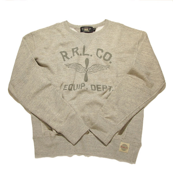 BRAND LIST ＞ RRL ＞ スウェット ＞ RRL DOUBLE RL ダブルアールエル クルーネック 両V スウェット トレーナー