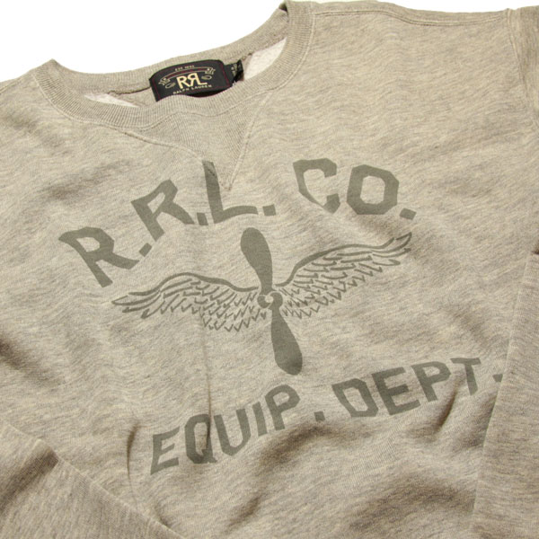 BRAND LIST ＞ RRL ＞ スウェット ＞ RRL DOUBLE RL ダブルアールエル クルーネック 両V スウェット トレーナー