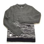 NATIVE YOUTH lCeBu [X CREW NECK SWEATER N[lbN Z[^[ jbg O[