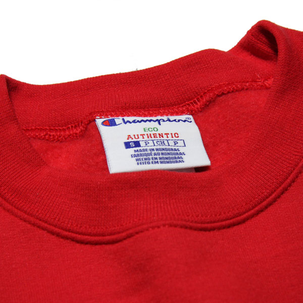 BRAND LIST > Champion > トップス > CHAMPION チャンピオン ECO FLEECE エコ フリース スウェット スエット シャツ レッド 赤 チャンピオン Champion ECO AUTHENTIC