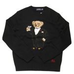 POLO RALPH LAUREN POLO BEAR  |xA[ jbg E[ Z[^[ 03001 ubN