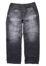 BEEKMAN BLACK DENIM TRAUSERS ubN fj gEU[ ubN