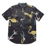 BRIXTON CHARTER PRINT S/S SHIRTS t~S OtBbNVc Be[WubN