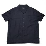 BRIXTON BUNKER WVN S/S SHIRTS  I[vJ[Vc ubN