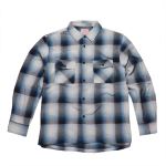 BIG MIKE �r�b�O�}�C�N ���C�g�t�����l�� �I���u�� �`�F�b�N �V���c BLUE WH