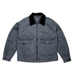 BIG MIKE �r�b�O�}�C�N Canva Tracker Jacket �L�����o�X �g���b�J�[�W���P�b�g �u���b�N